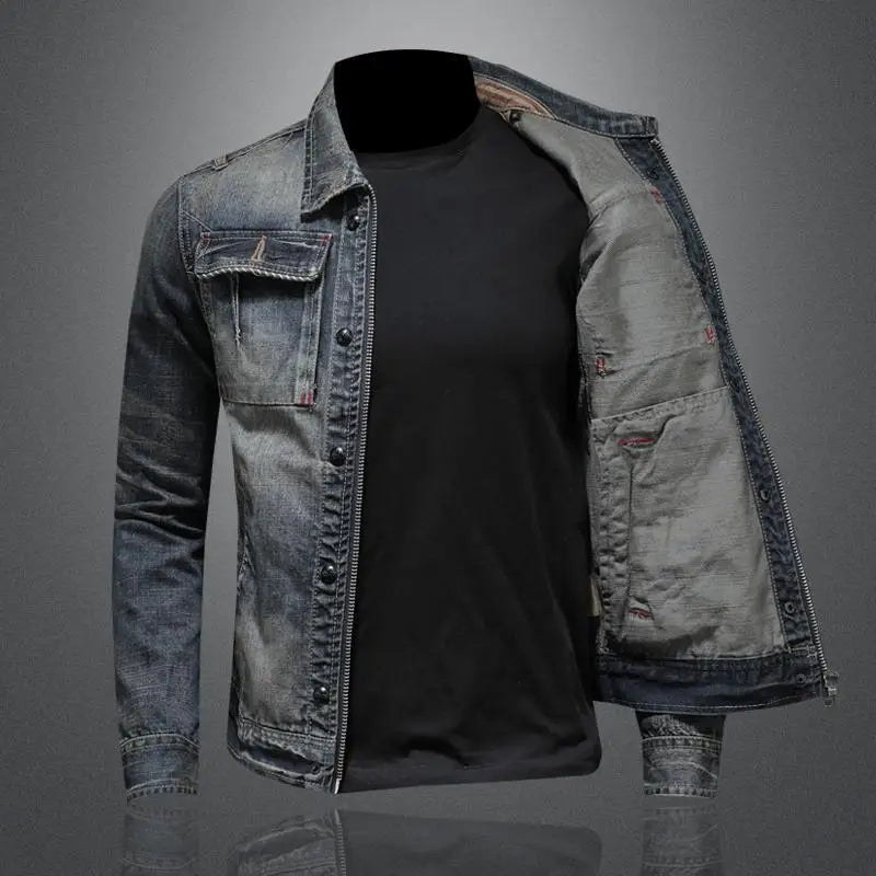 Giacca denim uomo Leonardo