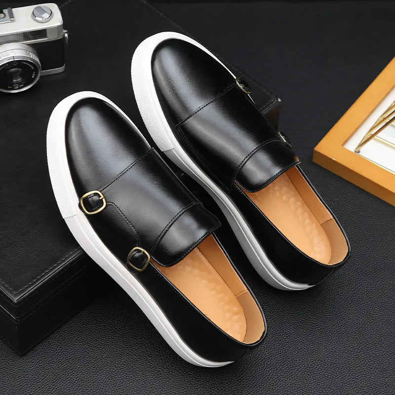Scarpe uomo Agostino eleganti con linea moderna e finiture sobrie, look versatile e raffinato