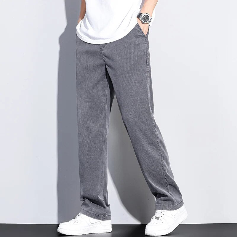 Jeans uomo Aurelio, vita elasticizzata e taglio fluido per comfort e stile quotidiano