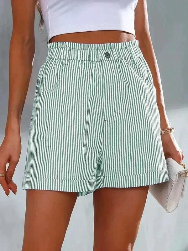 Vittoria | Pantaloncini casual a righe