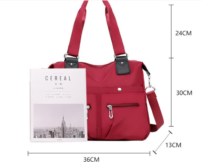 Borsa donna Adelina elegante e pratica con scomparti interni