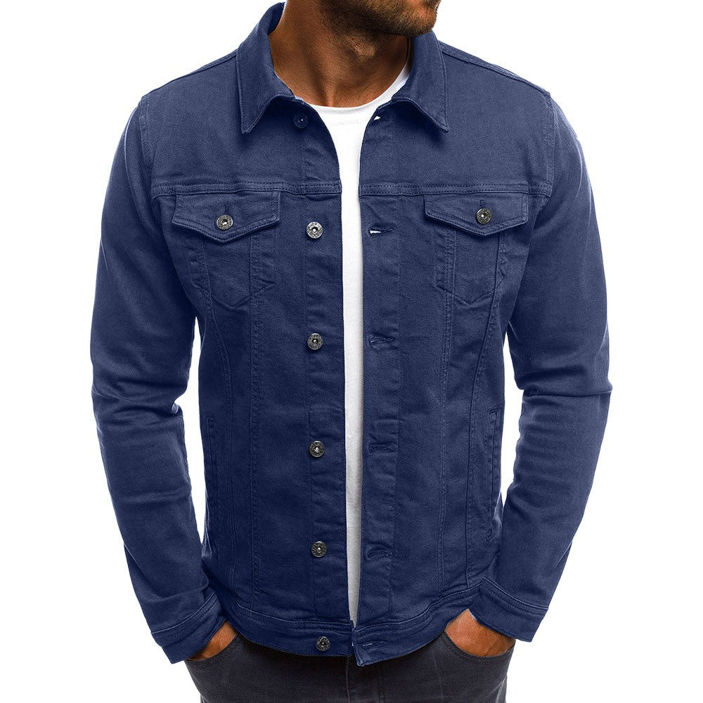 Giacca denim uomo Santino leggera