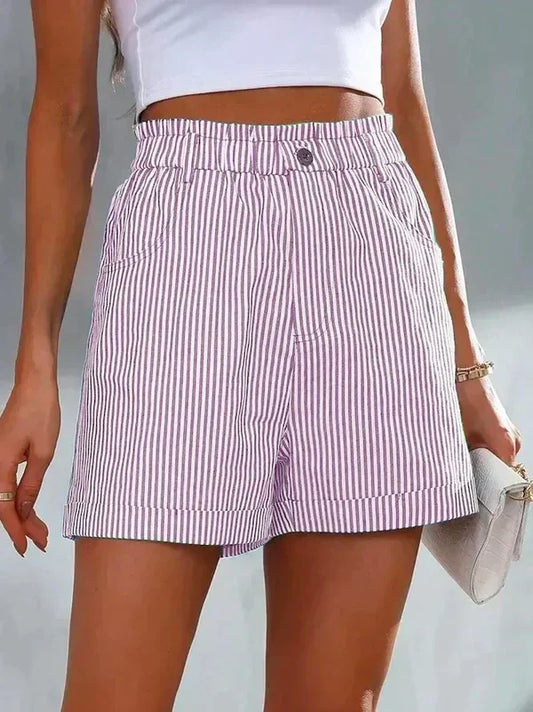 Vittoria | Pantaloncini casual a righe
