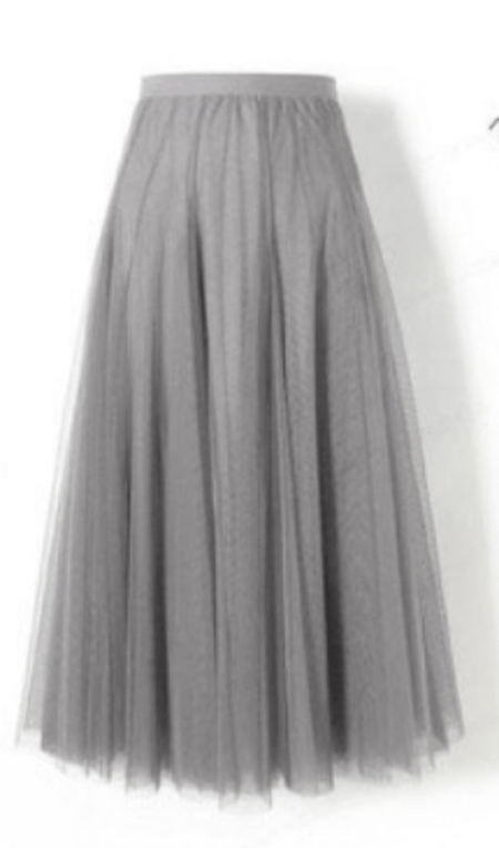 Gonna lunga Lesley stile tulle a strati per un look elegante e festivo
