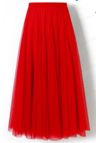 Gonna lunga Lesley stile tulle a strati per un look elegante e festivo