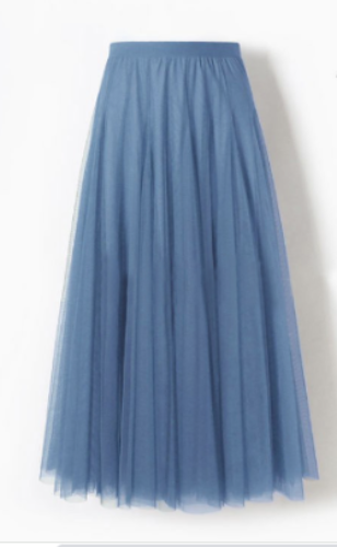 Gonna lunga Lesley stile tulle a strati per un look elegante e festivo