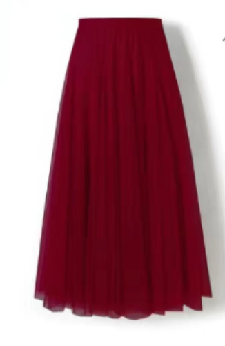 Gonna lunga Lesley stile tulle a strati per un look elegante e festivo