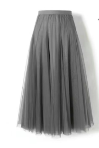 Gonna lunga Lesley stile tulle a strati per un look elegante e festivo