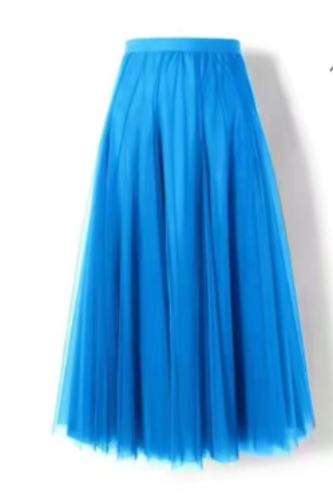 Gonna lunga Lesley stile tulle a strati per un look elegante e festivo