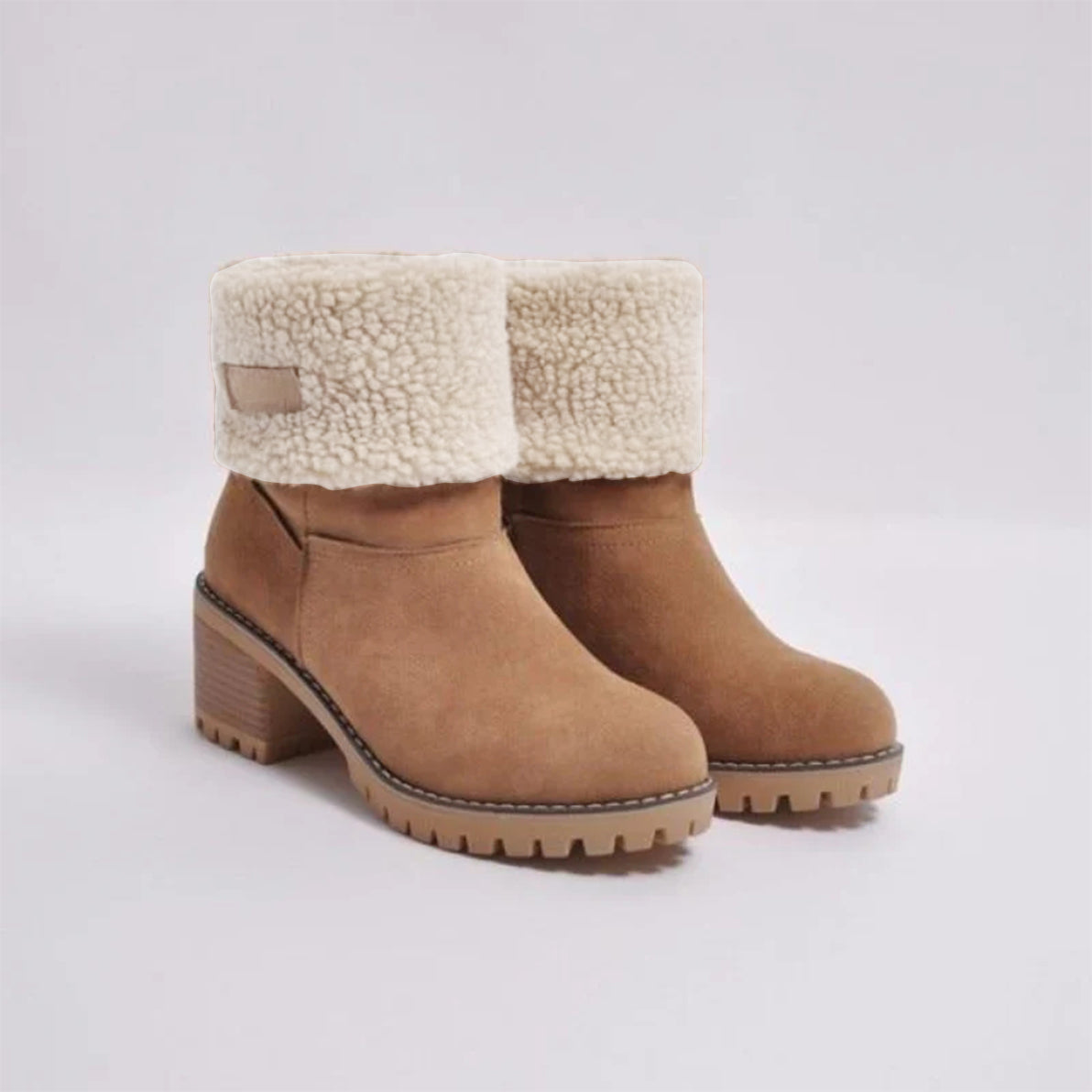 Stivaletti donna Alvara con fodera in pile, suola antiscivolo e design elegante, perfetti per look invernali chic e comodi