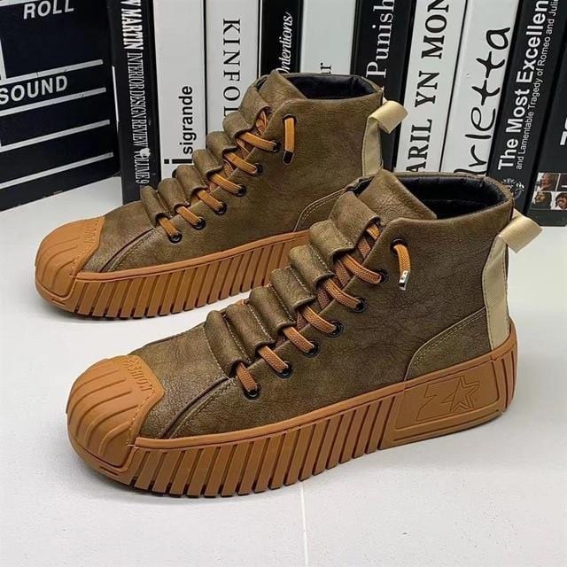 Stivali da uomo Giordano in pelle con design elegante e struttura confortevole